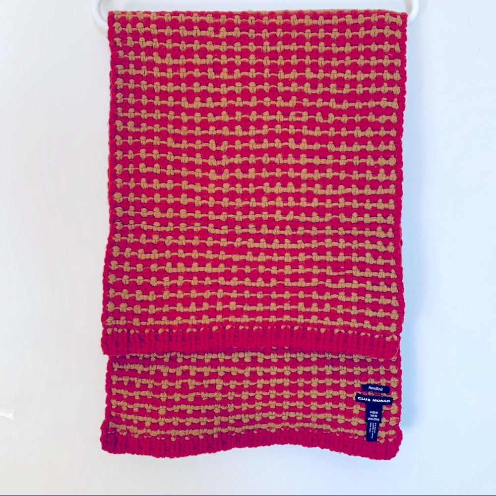 Club Monaco 100% Wool Scarf